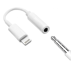 Adaptador Conector Lightning a Jack 3,5 mm (Bluetooth) Universal