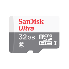 MEMORIA MICRO SD CLASE 10 32GB PARA CELULARES SANDISK ULTRA 100M