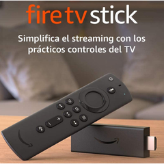 Amazon Fire TV Stick LITE control de voz 3.ª generación Full HD 8GB negro con 1GB de memoria RAM ALEXA - MERCADOCELULAR DE RATTE S.A.S.