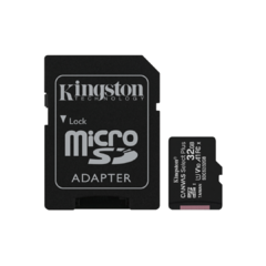 Memoria Kingston Micro Sd 32 Gb Con Adaptador Clase 10 PARA CELULAR TABLET PC PARLANTE CELULAR ANDROID en internet