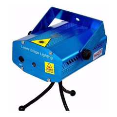 Mini Proyector Lluvia luz Laser Audio Rítmico Luces Fiesta Strobo - tienda online