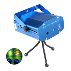 Mini Proyector Lluvia luz Laser Audio Rítmico Luces Fiesta Strobo - MERCADOCELULAR DE RATTE S.A.S.