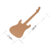 Guitarra de Papelão (2 unidades) na internet