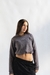 Crewneck Crop Dark Grey en internet