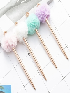 Caneta luxo Pompom