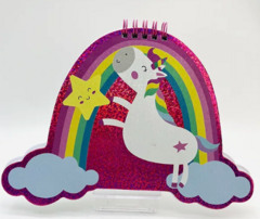 BLOCO ANOTAÇOES UNICORNIO HOLOGRAFICO - comprar online