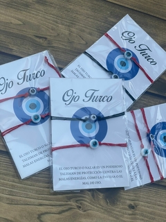 PULSERAS DE LA DISTANCIA OJO TURCO - tienda online