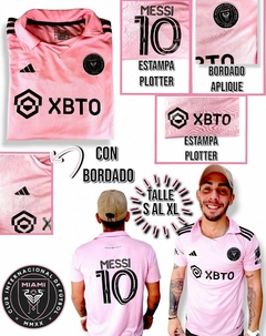 Camiseta adulto INTER MIAMI #10 MESSI rosa