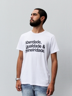 camiseta mineiridade branca na internet