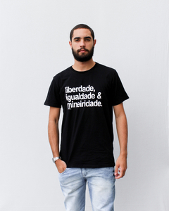 camiseta mineiridade preta - loja online