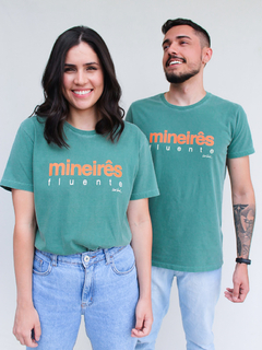 camiseta mineirês fluente verde - comprar online