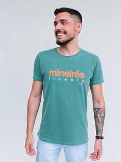 camiseta mineirês fluente verde - Uai Soul