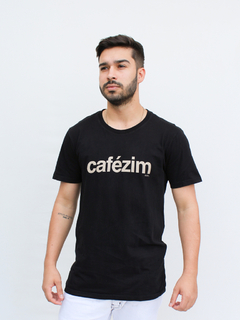 camiseta cafézim preta na internet