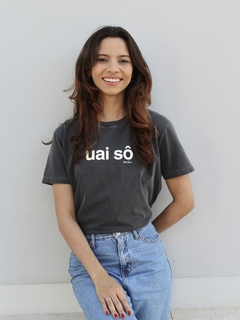 camiseta uai sô chumbo - Uai Soul