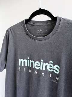 camiseta mineirês fluente chumbo na internet