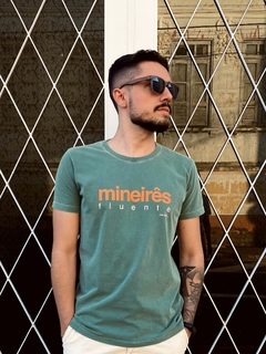 camiseta mineirês fluente verde