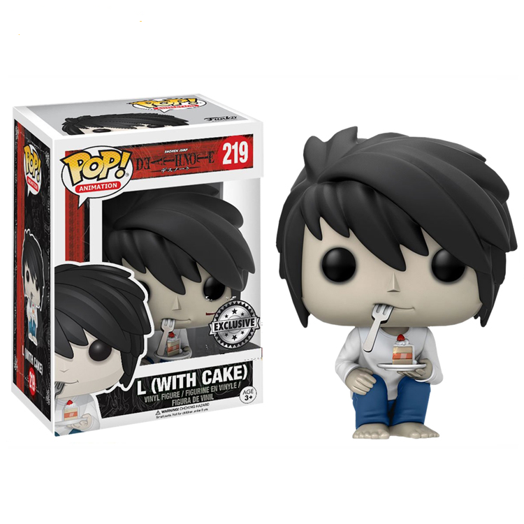 Funko Pop! L com Bolo #219 - Death Note - Wishtoys