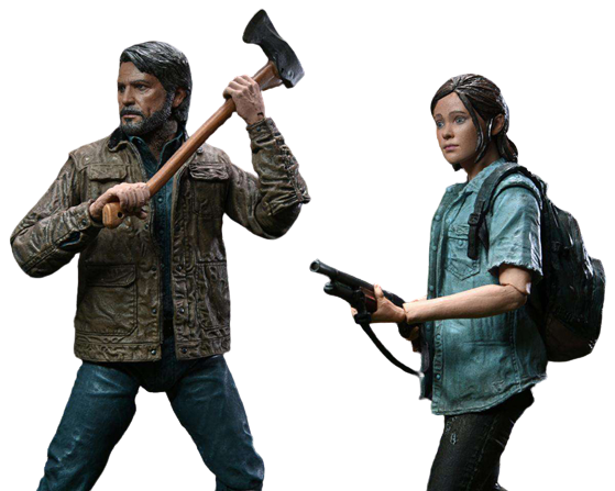 Joel e Ellie The Last of Us Part II Ultimate Neca - Prime Colecionismo -  Colecionando clientes, e acima de tudo bons amigos.