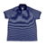 Camisa Polo Piquet Striped Essence Plus Size Masculina