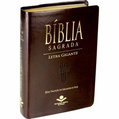 Bíblia Sagrada - NTLH Letra Gigante (sem índice) - Marron