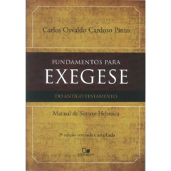 Fundamentos para Exegese do Antigo Testamento