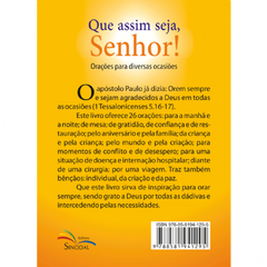 Que assim seja, Senhor! Orações para diversas ocasiões - comprar online