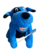 Fantoche Cachorro Azul de Luxo com Macro Arcada