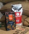 Uma embalagem de Café Carneiro Reserva Especial e Café Espresso Carneiro