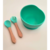 Set X3 piezas Bowl + Cubiertos Bambu