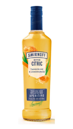 Smirnoff Tangerine and Lemongrass x 700cc