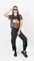 Remera Crop Sexy Lips microtul - comprar online