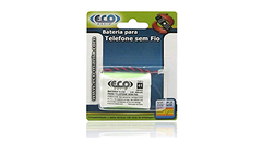 BATERIA PARA TELEFONE SEM FIO ECO MANIA - comprar online