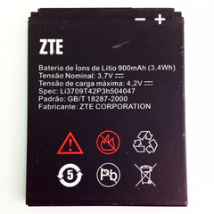 Bateria ZTE Li3709T42P3H504047 900mAh