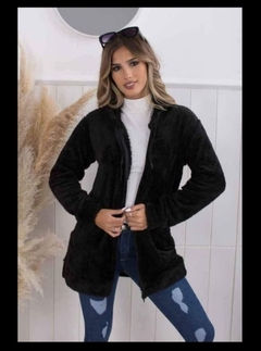 Campera larga de Peluche