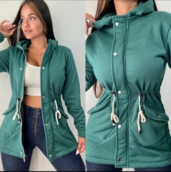 Parka de Jersey con piel en internet