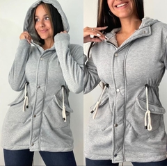 Parka de Jersey con piel - tienda online