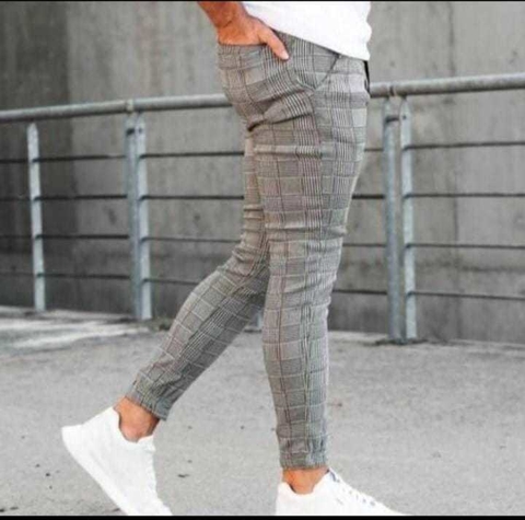 Jogger Pr ncipe de Gales Gris