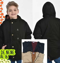 Campera Parka con Corderito / Nenes - Arte en tela tienda