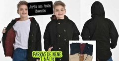 Parka de nene con corderito