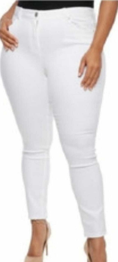 Pantalon blanco online de bengalina
