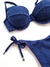Conjunto de biquíni meia taça Azul marinho na internet