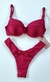 Conjunto de biquíni meia taça alça bolinha Vermelho - Biquinis Torres | Beachwear • Site Oficial