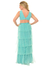 VESTIDO DE FESTA LONGO AZUL TIFFANY| TDP2129 - comprar online