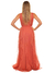 VESTIDO DE FESTA LONGO PREMIUM TERRACOTA | TDP007 - comprar online