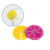 Jogo 6 Marcadores para Copo Mimo Style Fruit Silicone