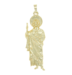 Dije San Judas Tadeo Mediano. Oro Laminado 18k