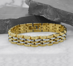 Esclava rolex 18k best sale