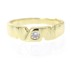 Anillo Matrimonio 5mm. Oro Laminado 18k