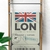 UK Londres Ticket Toalla Deportiva