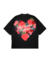 Camiseta Oversized Berries - Black